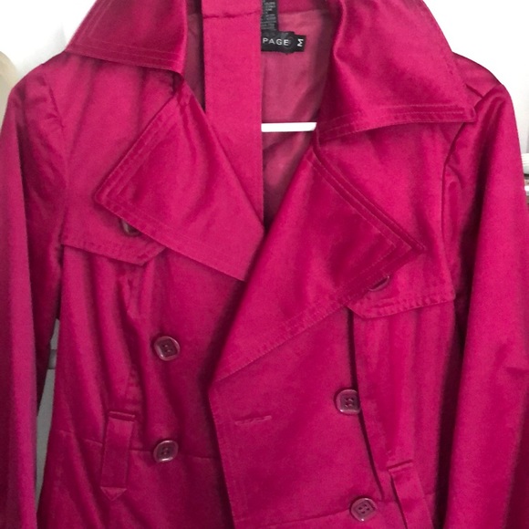 Size medium light jacket with belt - Picture 1 of 4